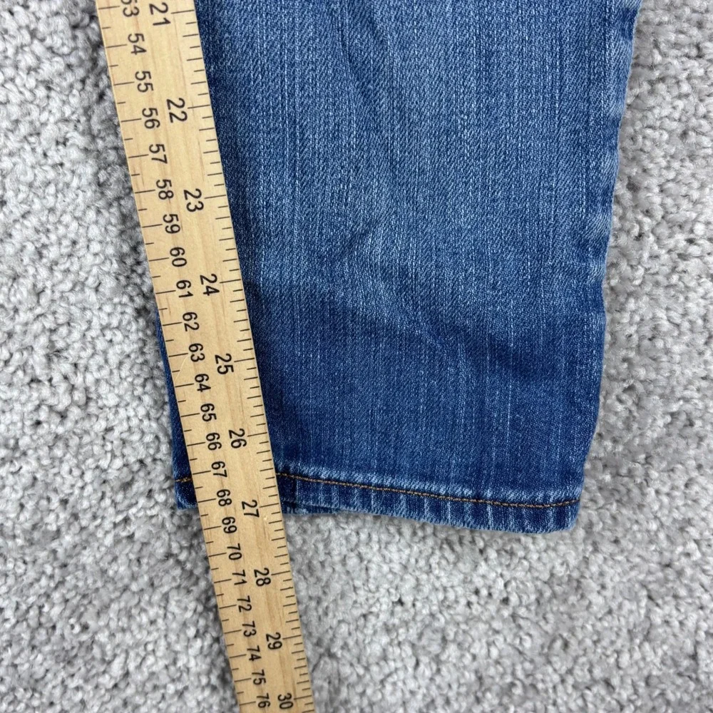 Gap 1969 Always Skinny Jeans Womens 29(Measure‎ 30) Blue Low Rise Studded